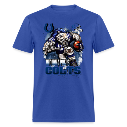Colts Fan Unisex T-Shirt - royal blue