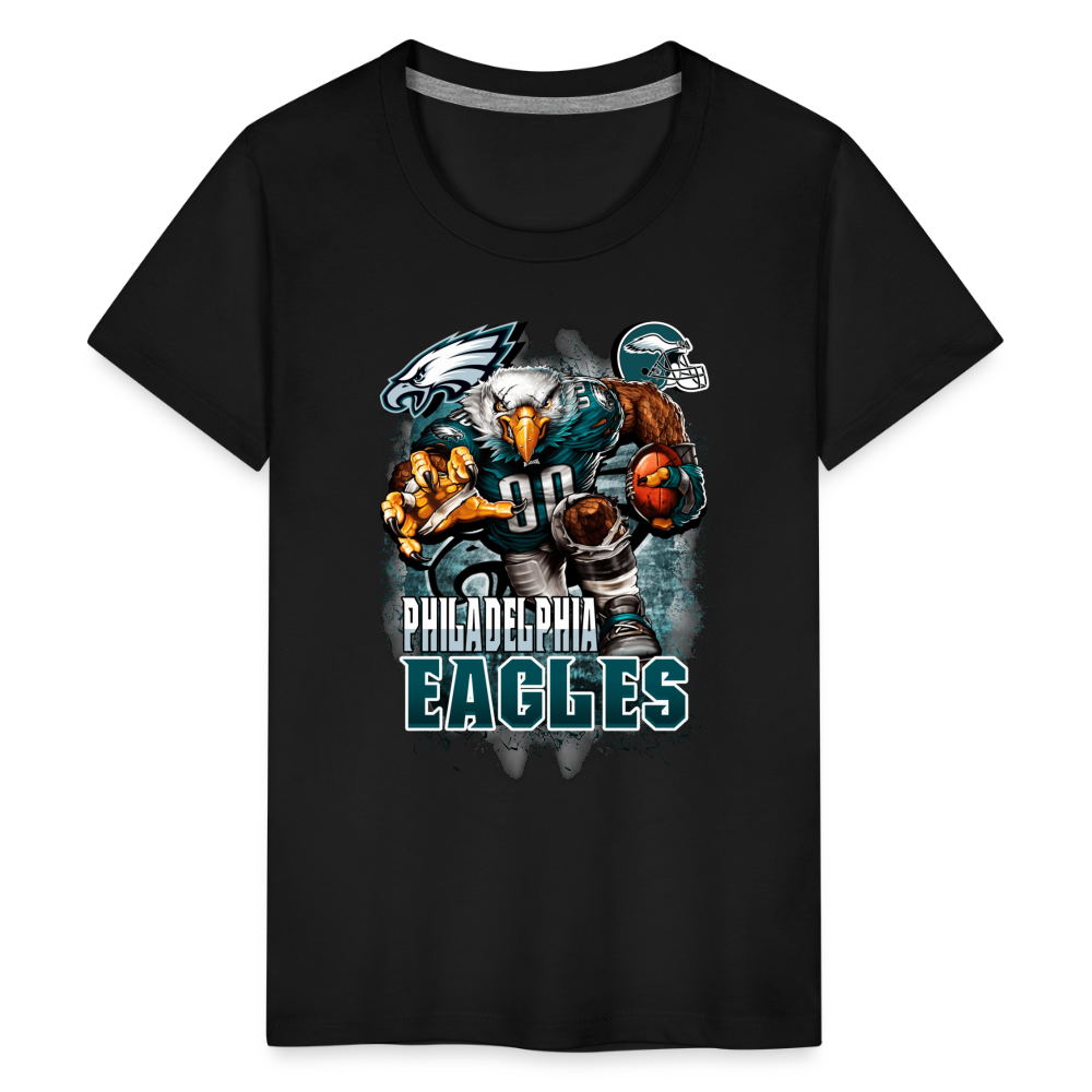 Eagles Fan Kids' Premium T-Shirt - black
