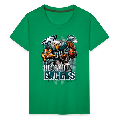Eagles Fan Kids' Premium T-Shirt - kelly green