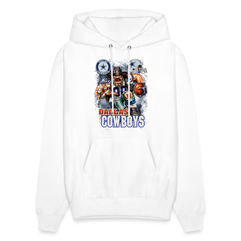 Cowboys Fan Hoodie - white