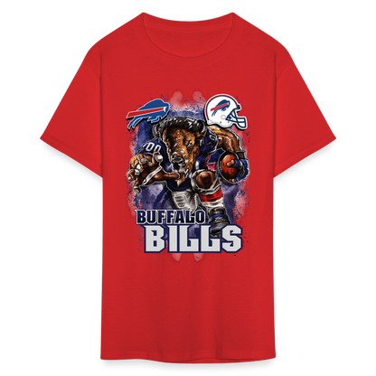 Bills Fan T-Shirt - red