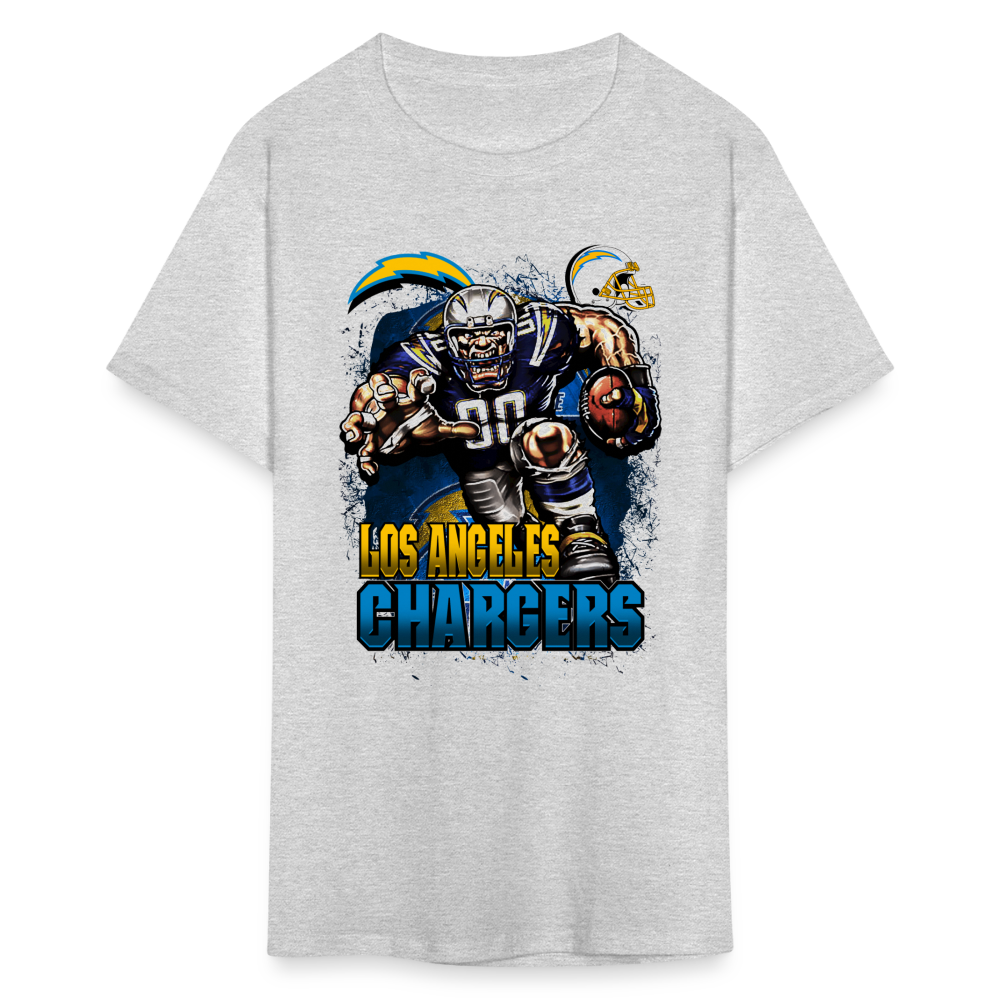 Chargers Fan T-Shirt - heather gray