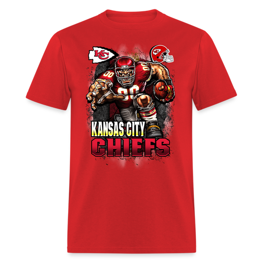 Chiefs Fan T-Shirt - red