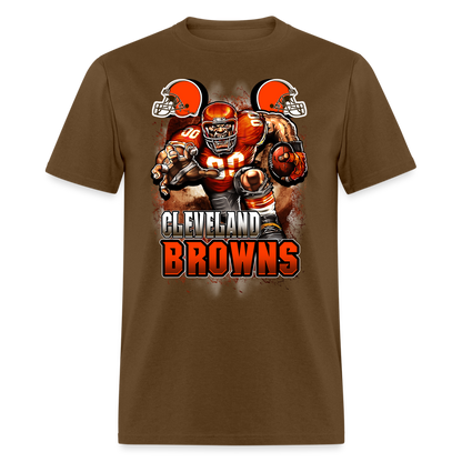 Browns Fan T-Shirt - brown