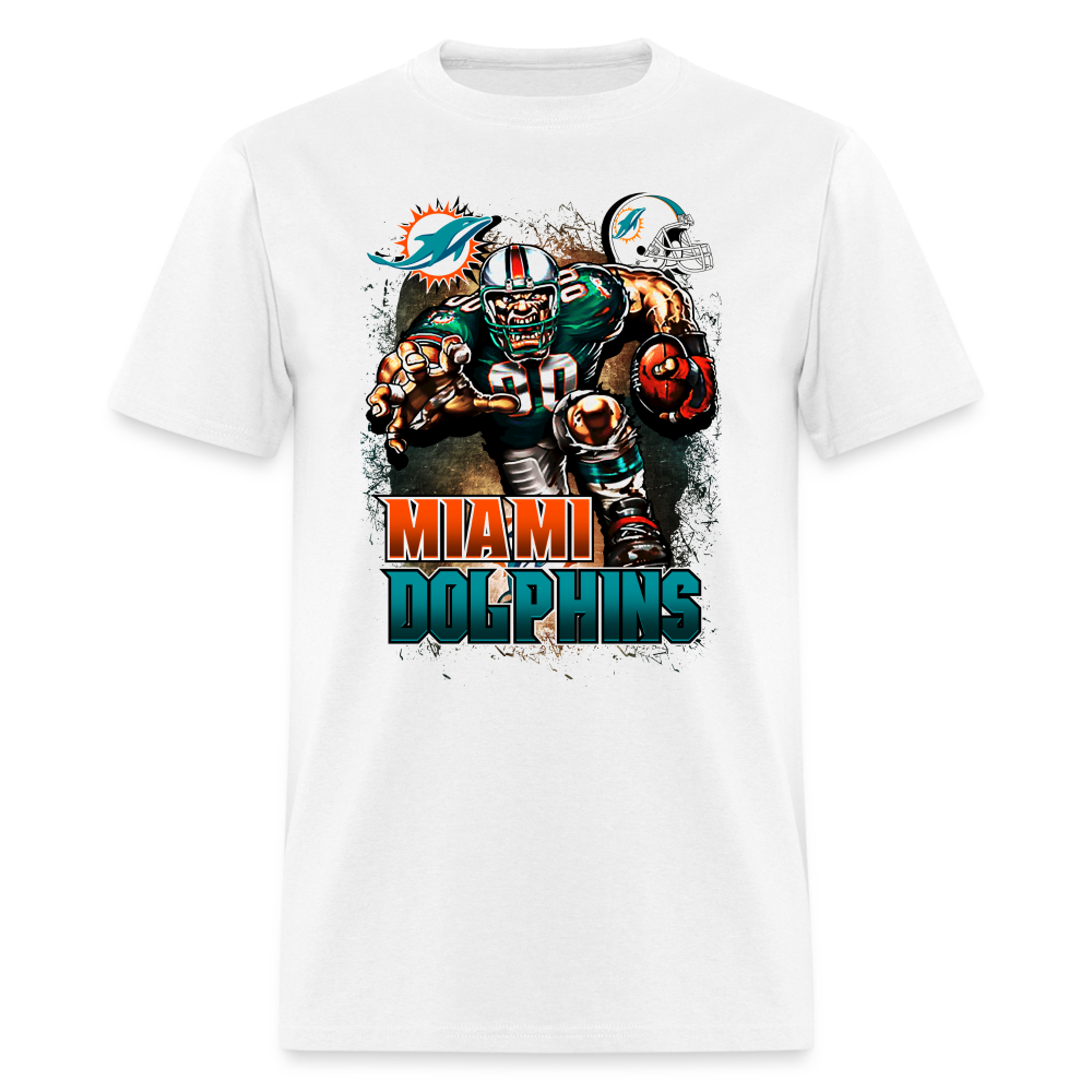 Dolphins Fan T-Shirt - white