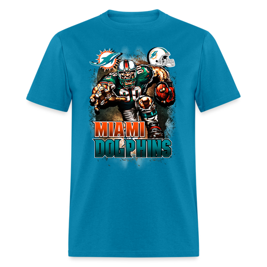 Dolphins Fan T-Shirt - turquoise