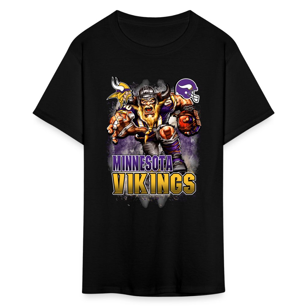 Vikings Fan T-Shirt - black