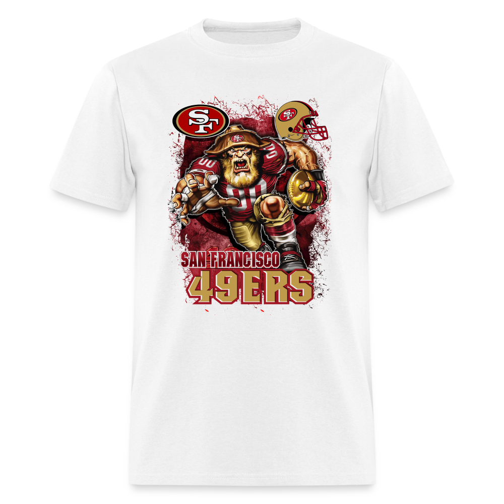 49ers Fan T-Shirt - white