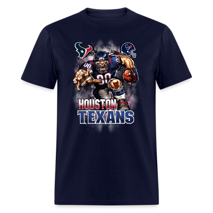 Texans Fan T-Shirt - navy