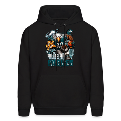 Eagles Fan Hoodie - black