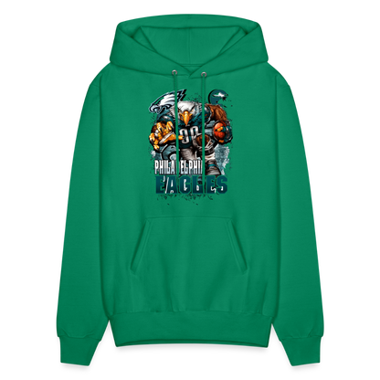 Eagles Fan Hoodie - kelly green
