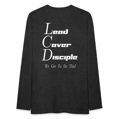 LCD T-Shirt Long Sleeve - charcoal grey