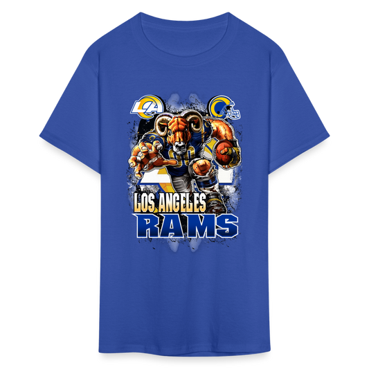 Rams Fan T-Shirt - royal blue