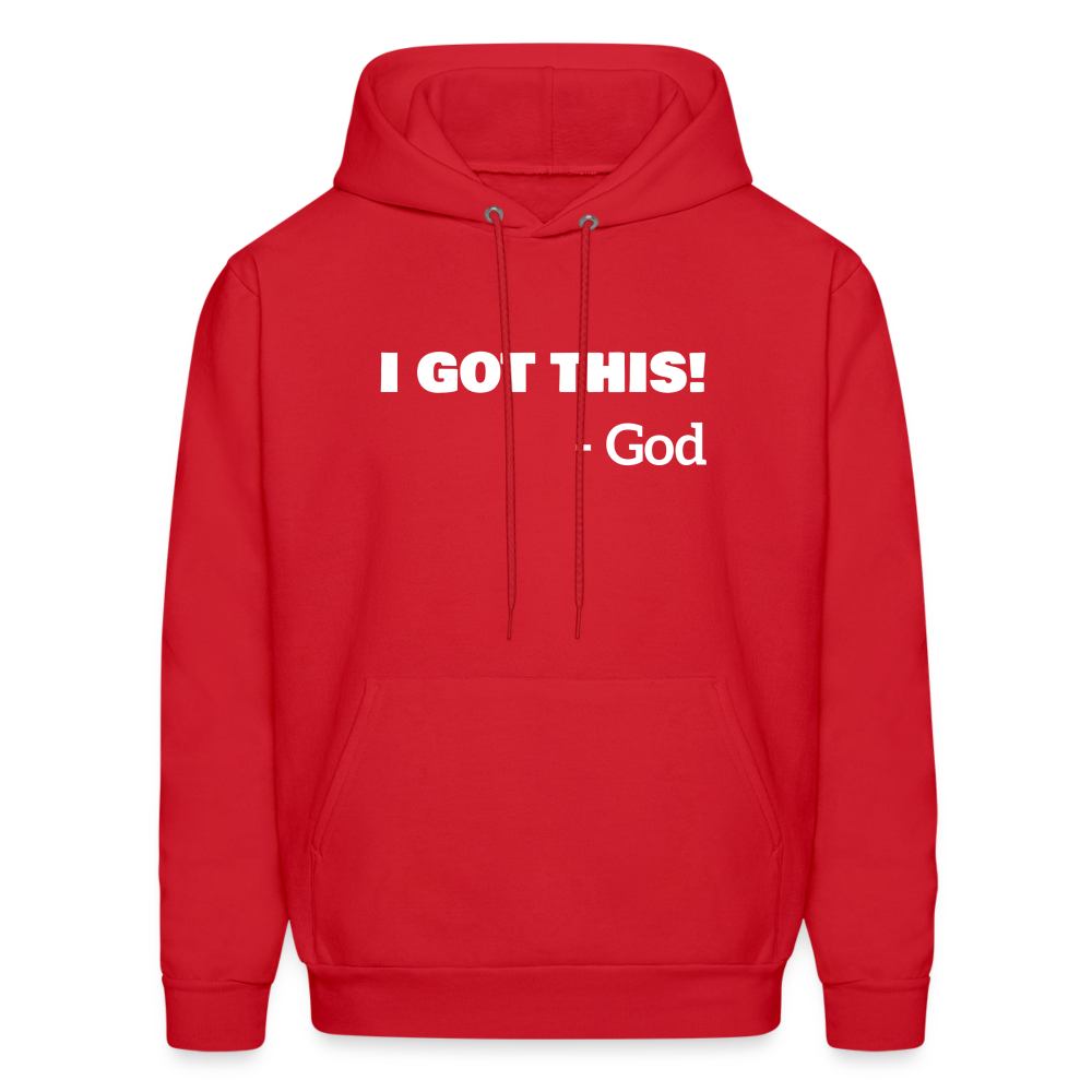 I Got This...God Hoodie - red