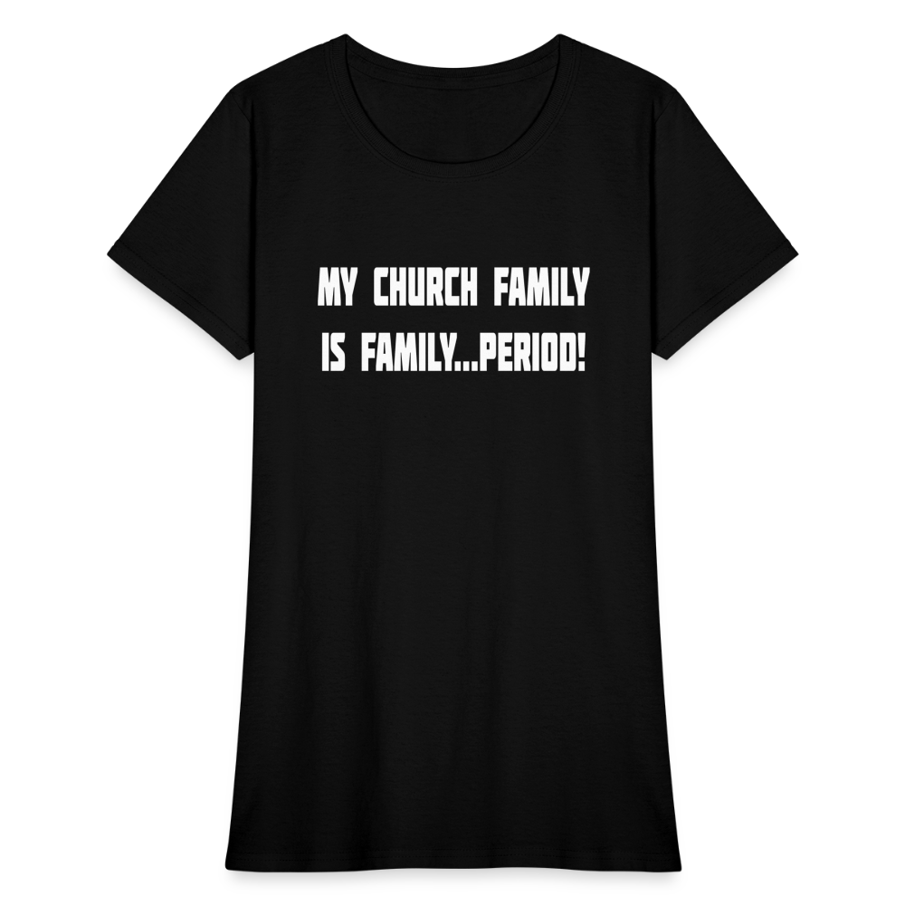 Church Family Women's T-Shirt - black
