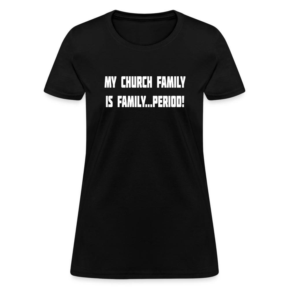 Church Family Women's T-Shirt - black