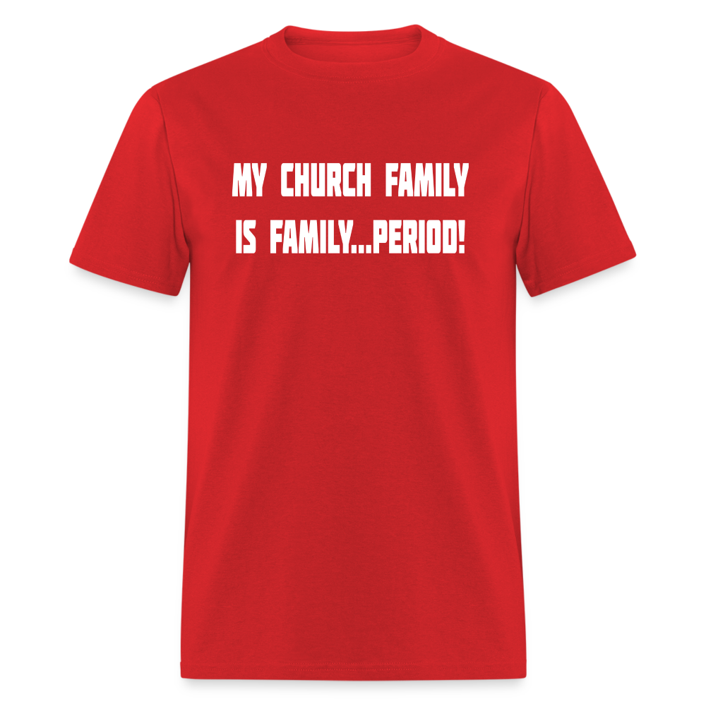 Church Family Men's T-Shirt - red