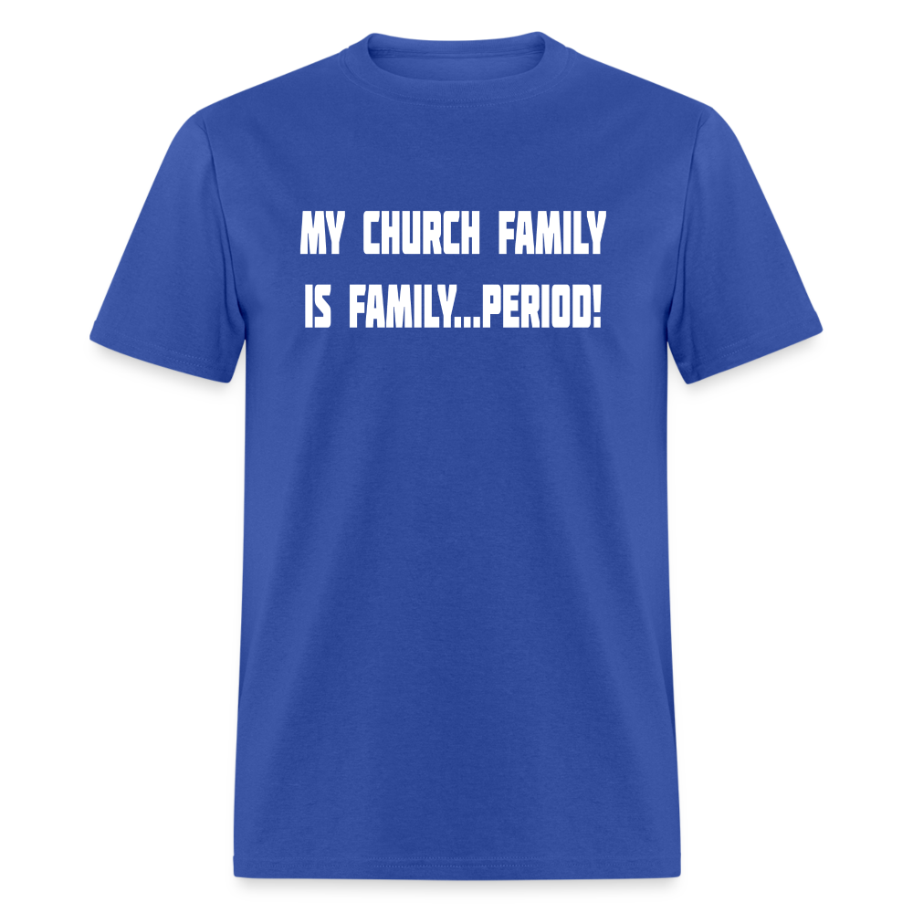 Church Family Men's T-Shirt - royal blue