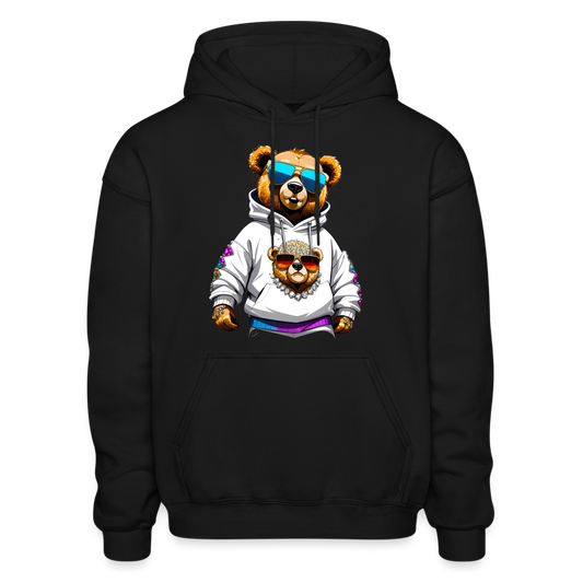 Swaggy Bear #2 Hoodie - black