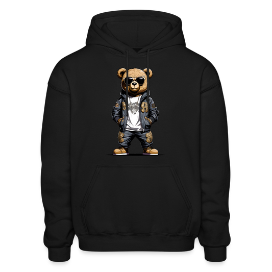 Swaggy Bear #3 Hoodie - black