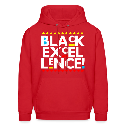 Black Excellence (Martin Font) Hoodie - red