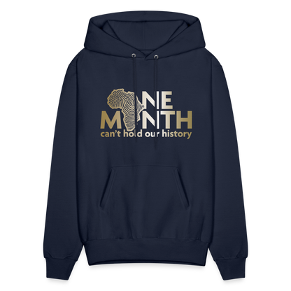 One Month Can't Hold Our History Unisex Hoodie - navy