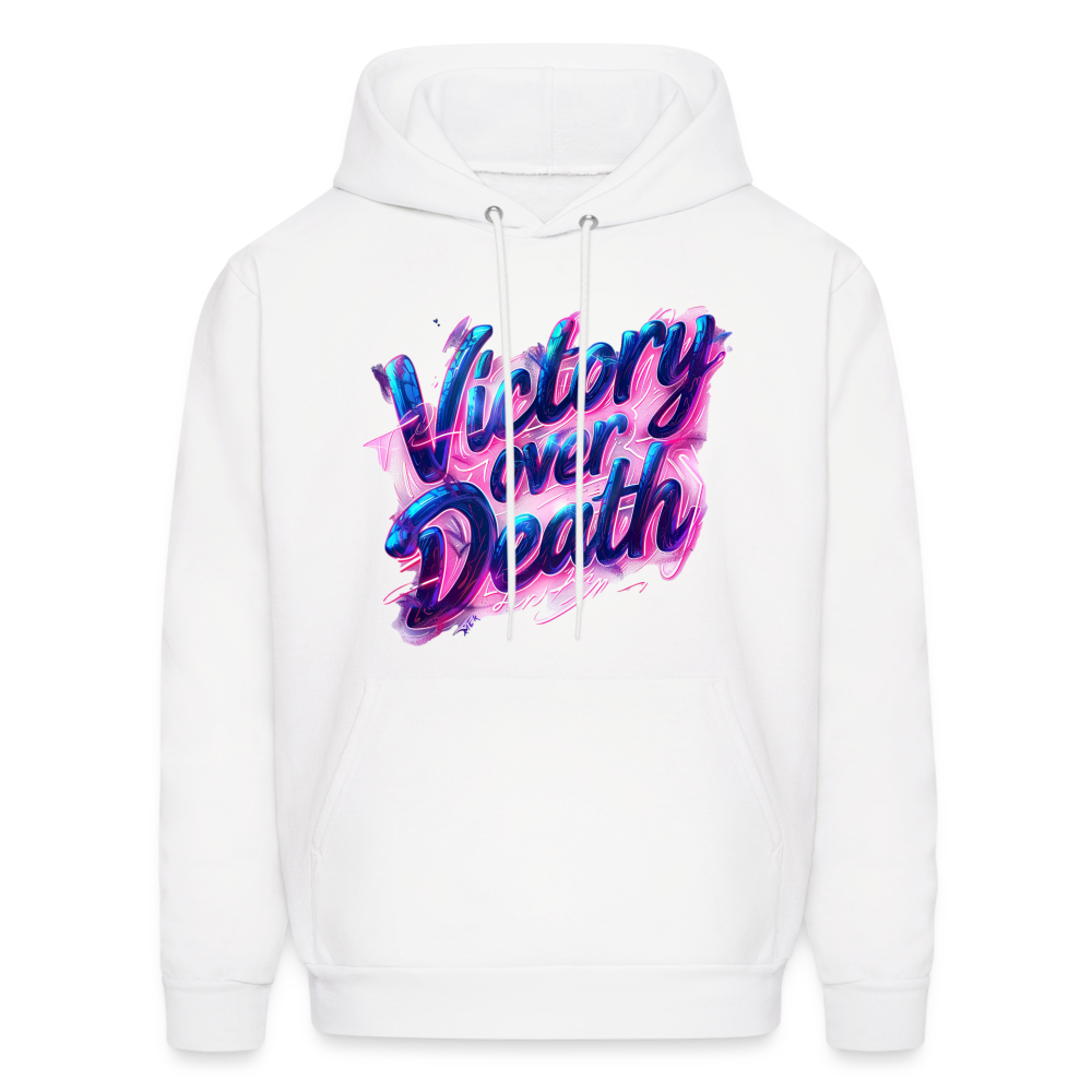 Victory Over Death Hoodie - white