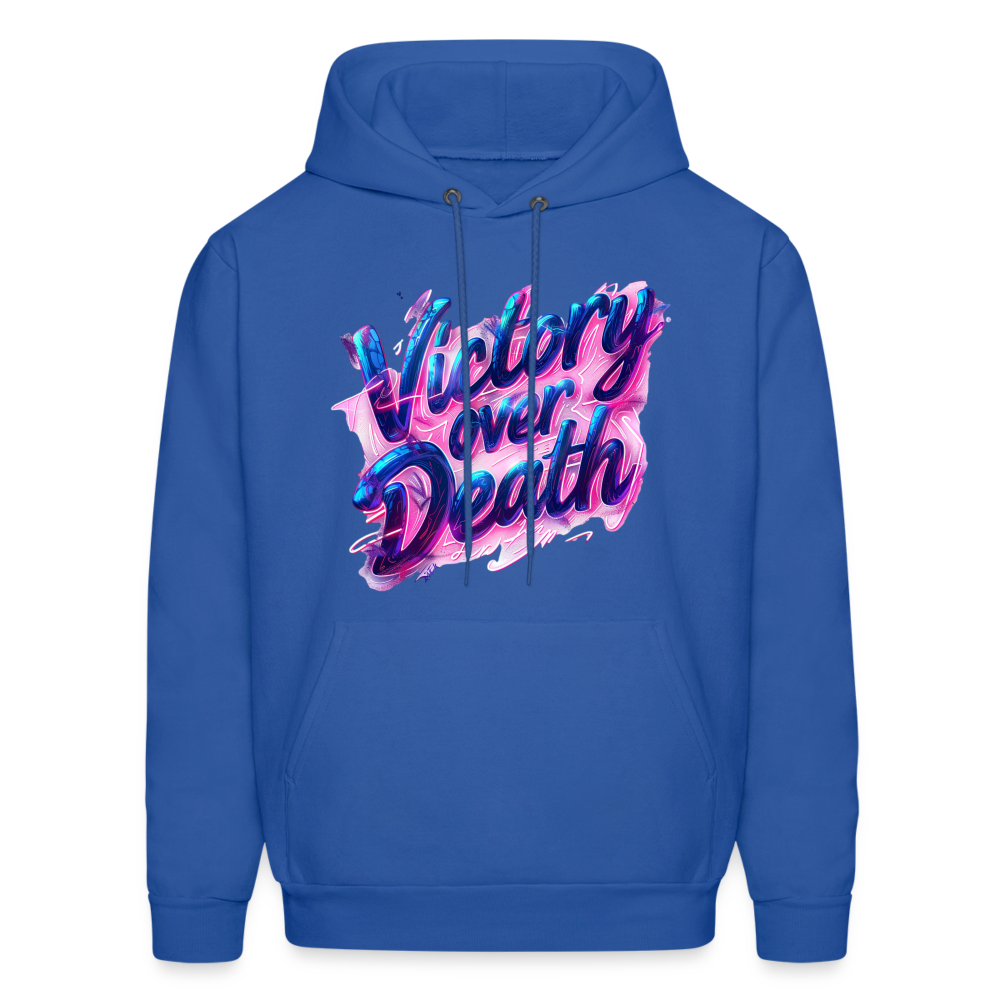 Victory Over Death Hoodie - royal blue