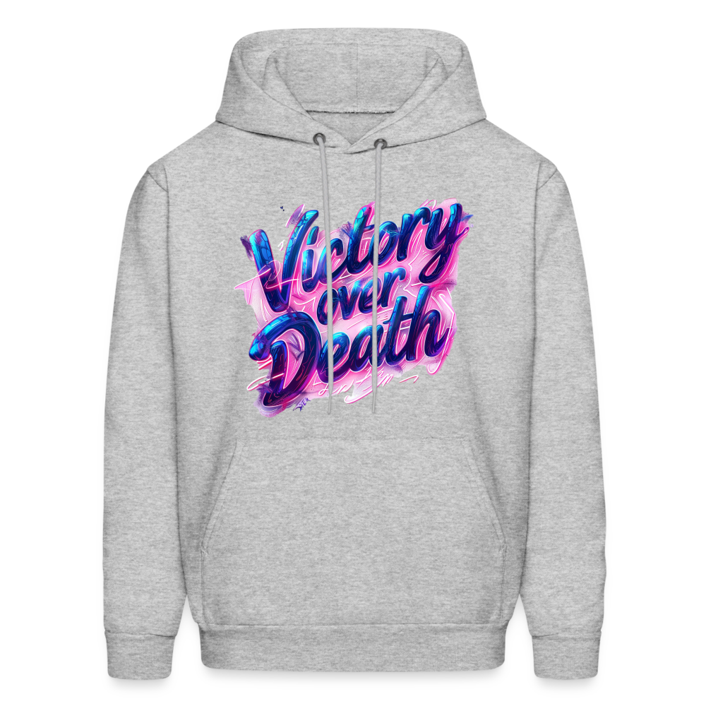 Victory Over Death Hoodie - heather gray