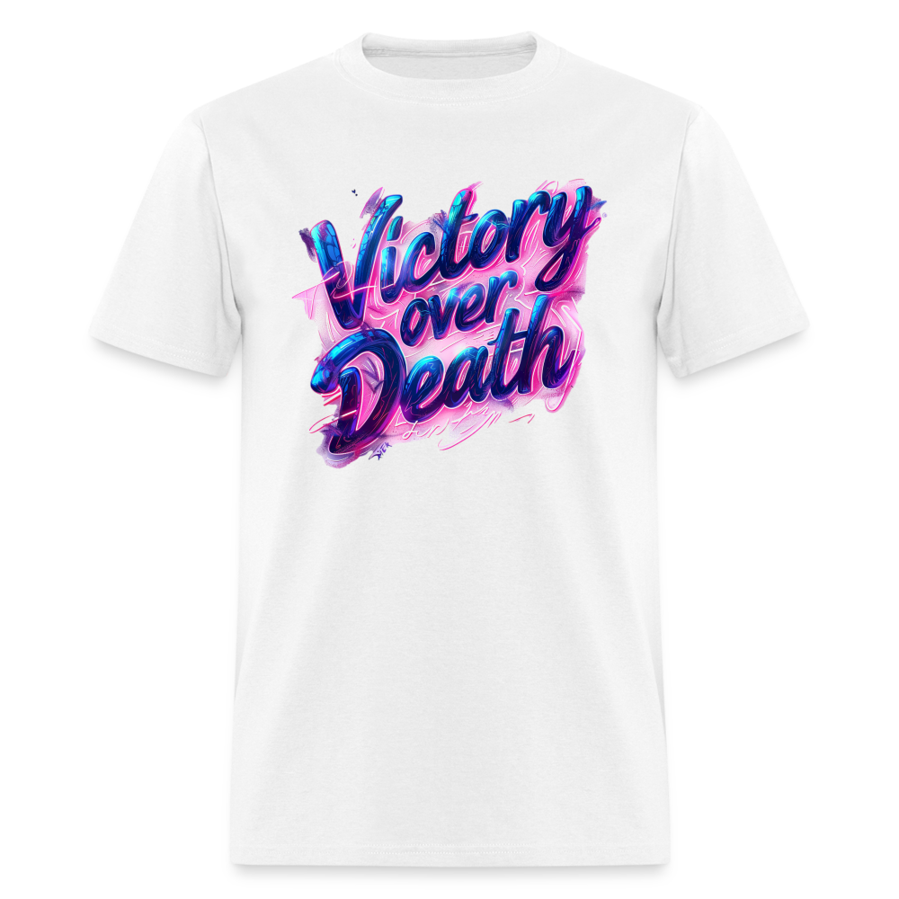 Victory Over Death Unisex T-Shirt - white