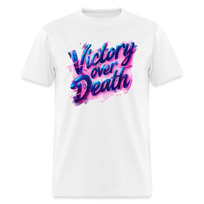 Victory Over Death Unisex T-Shirt - white