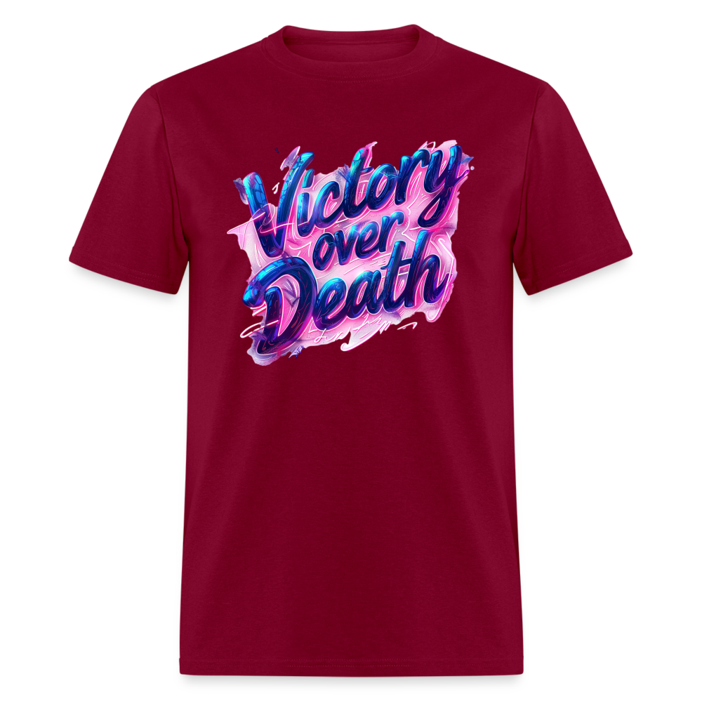 Victory Over Death Unisex T-Shirt - burgundy