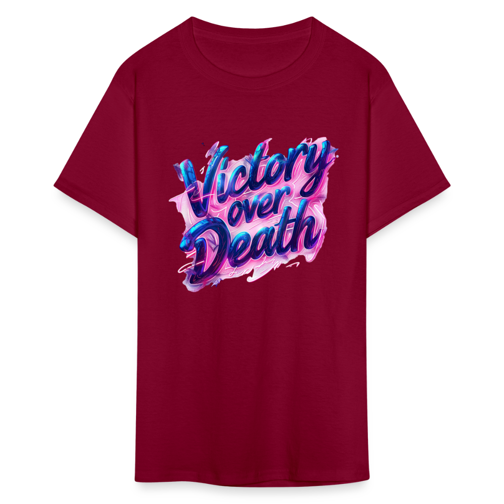 Victory Over Death Unisex T-Shirt - burgundy