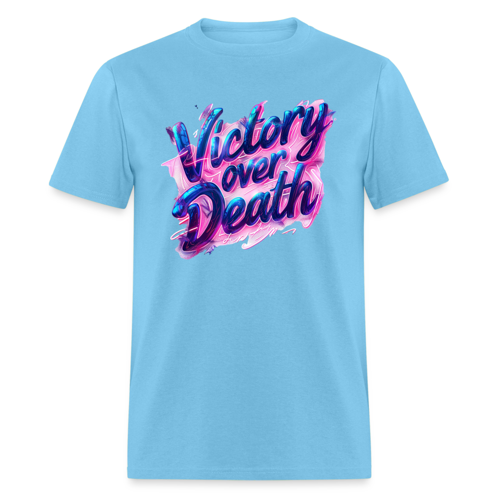 Victory Over Death Unisex T-Shirt - aquatic blue