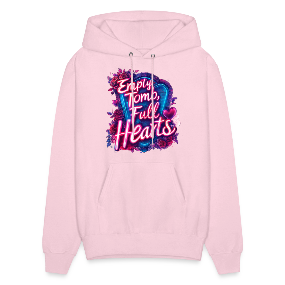 Empty Tomb, Full Hearts Unisex Hoodie - pale pink