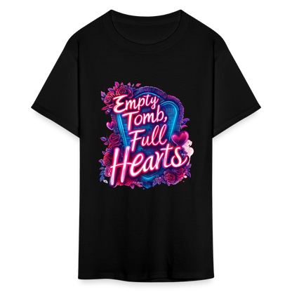 Empty Tomb, Full Hearts Unisex T-Shirt - black