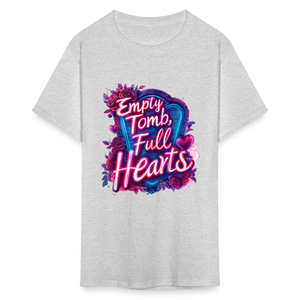 Empty Tomb, Full Hearts Unisex T-Shirt - heather gray