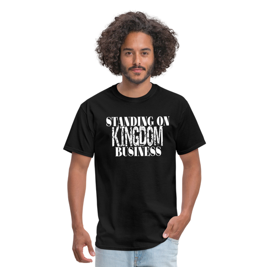 Standing On Kingdom Business Unises T-Shirt - black
