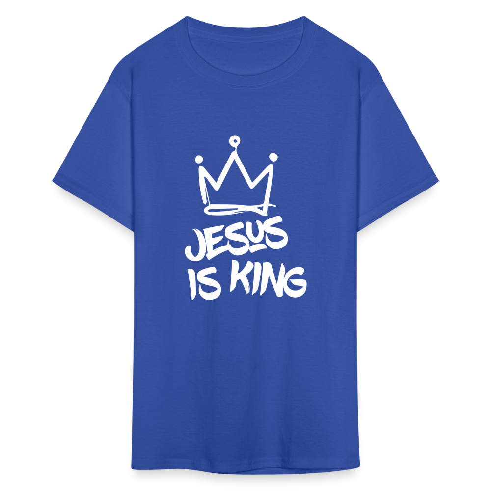 Jesus Is King Unisex T-Shirt - royal blue