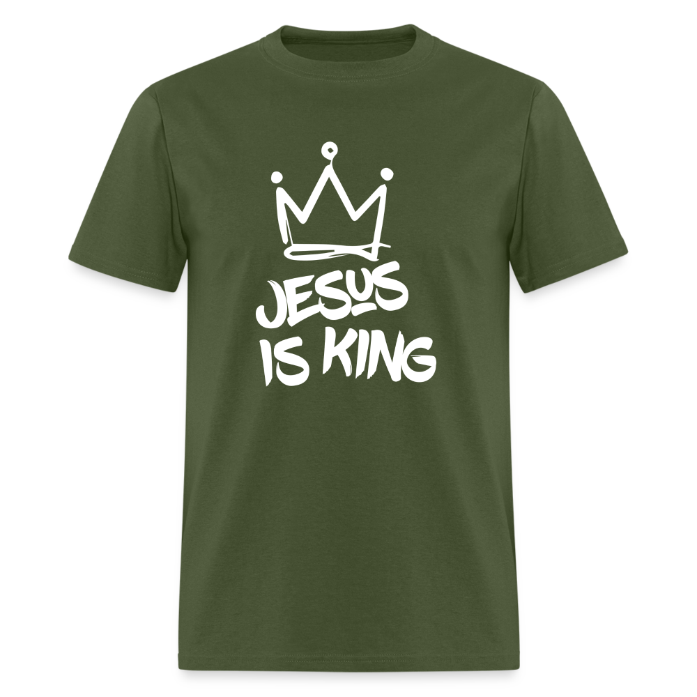 Jesus Is King Unisex T-Shirt - military green