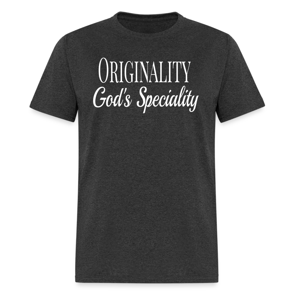 Originality God's Speciality Unisex T-Shirt - heather black