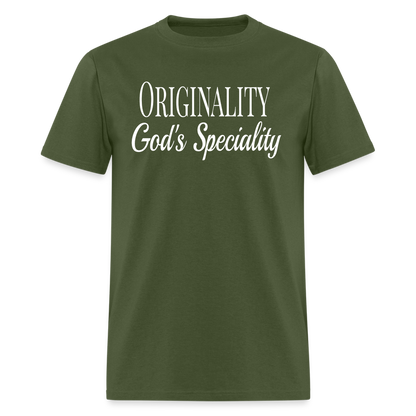 Originality God's Speciality Unisex T-Shirt - military green