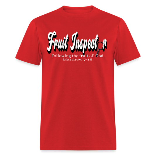 Fruit Inspector Unisex Classic T-Shirt - red