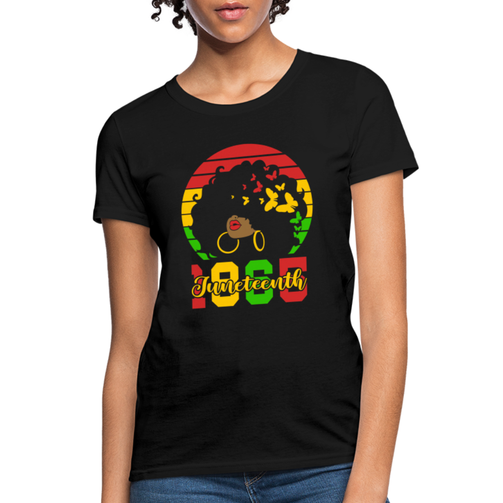 Juneteenth 1865 Women's T-Shirt - black