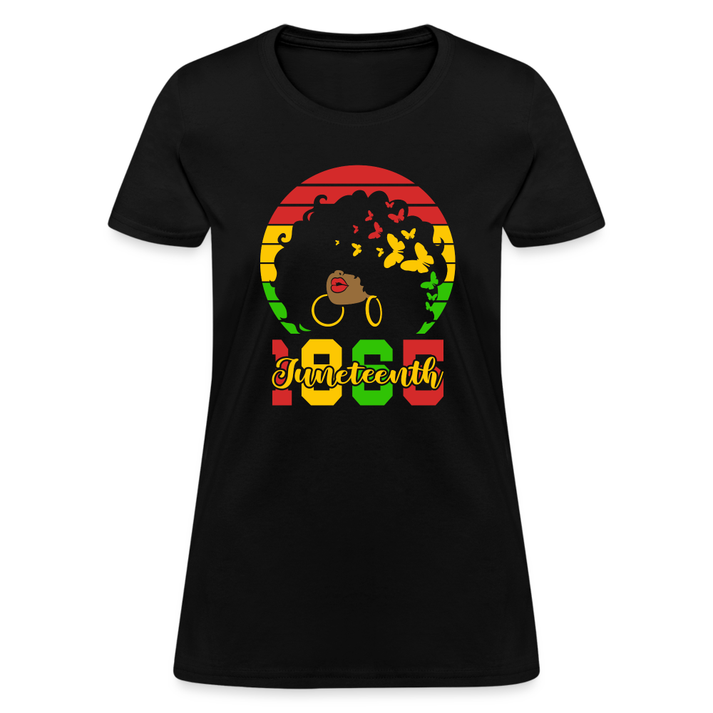 Juneteenth 1865 Women's T-Shirt - black