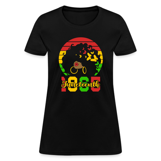 Juneteenth 1865 Women's T-Shirt - black