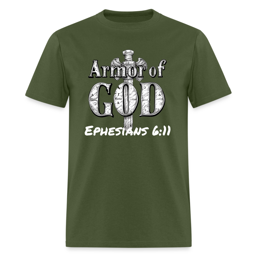 Armor Of God Unisex T-Shirt - military green