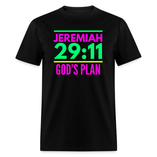 God's Plan Unisex T-Shirt - black