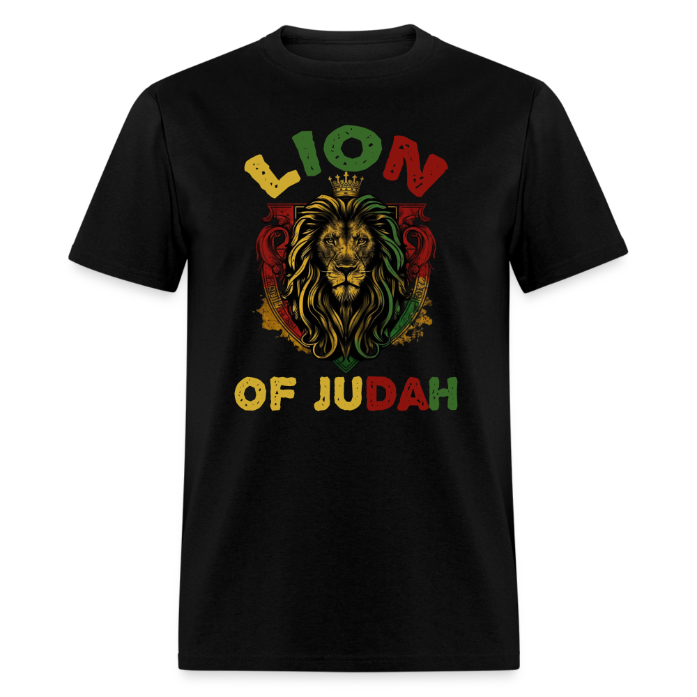 Lion of Judah Unisex T-Shirt - black