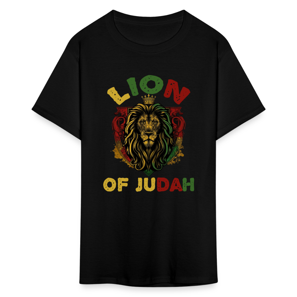 Lion of Judah Unisex T-Shirt - black